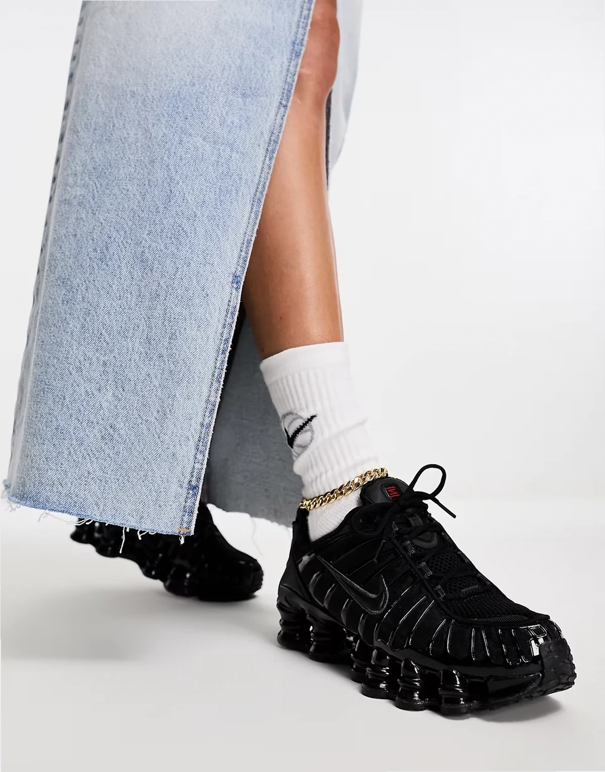 Shox TL sneakers in black
