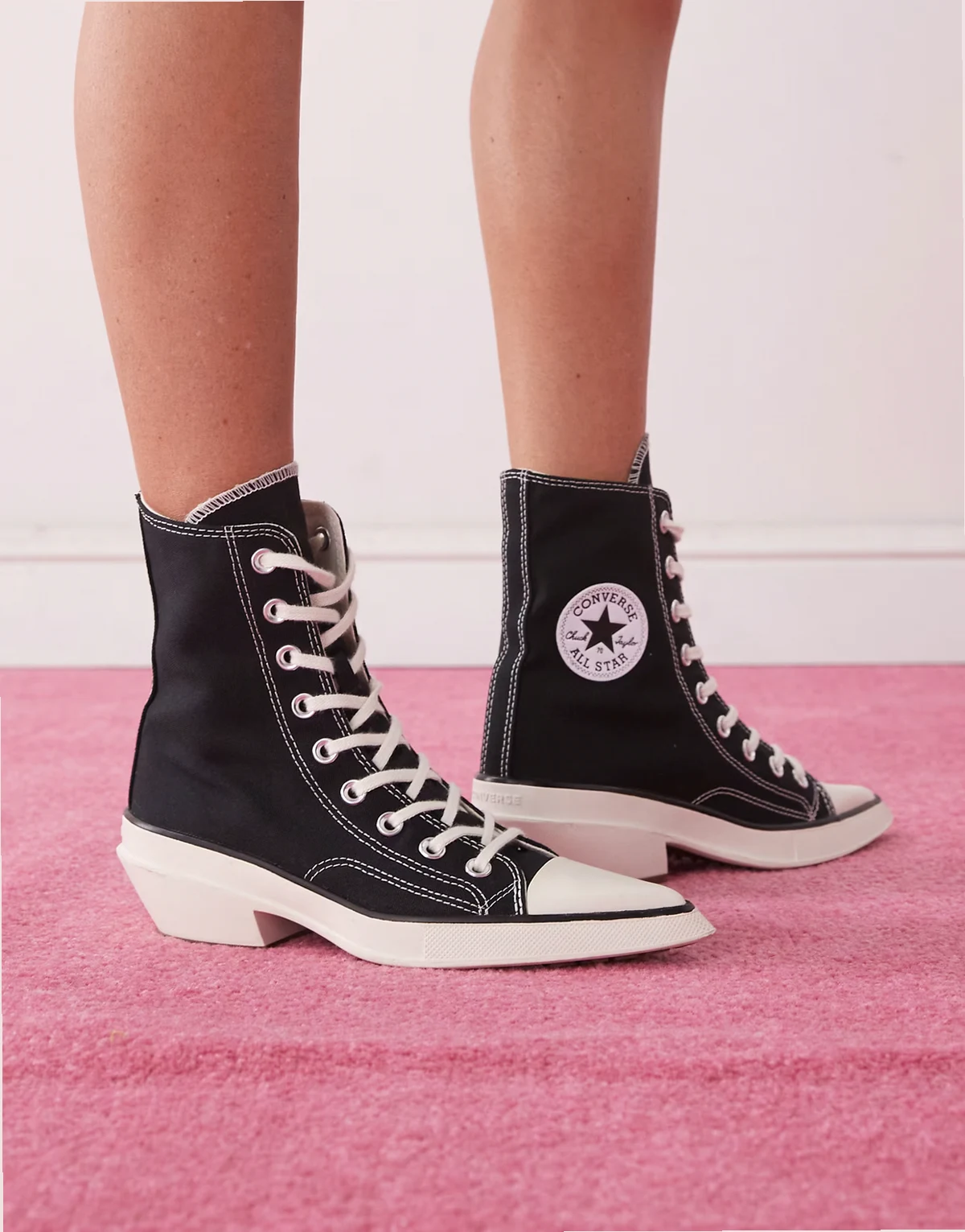 Chuck 70 De Luxe cowboy boots in black