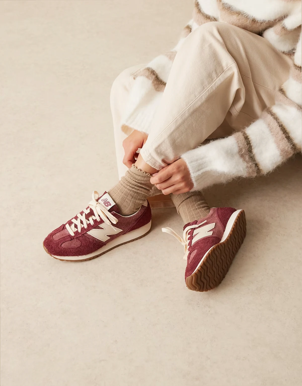 471 sneakers in burgundy - Exclusive to ASOS