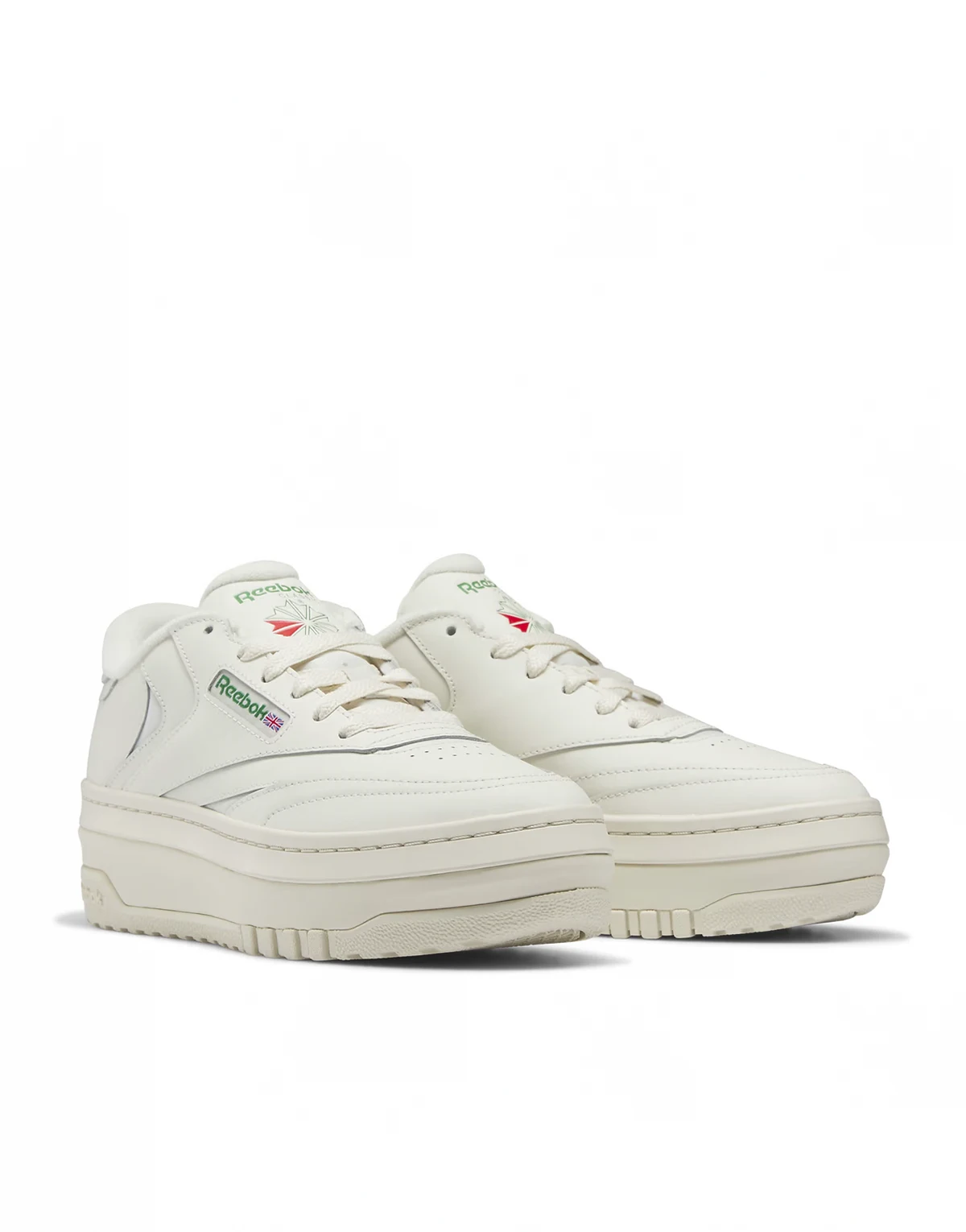 Club C 85 Extra sneakers in chalk with green detail