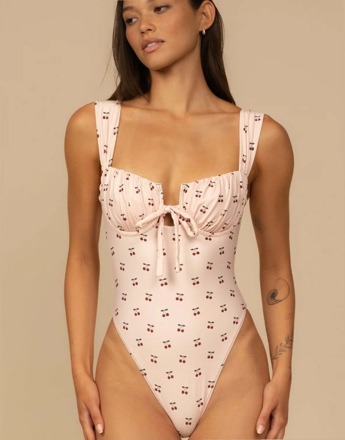 petal variation one-piece in cherries