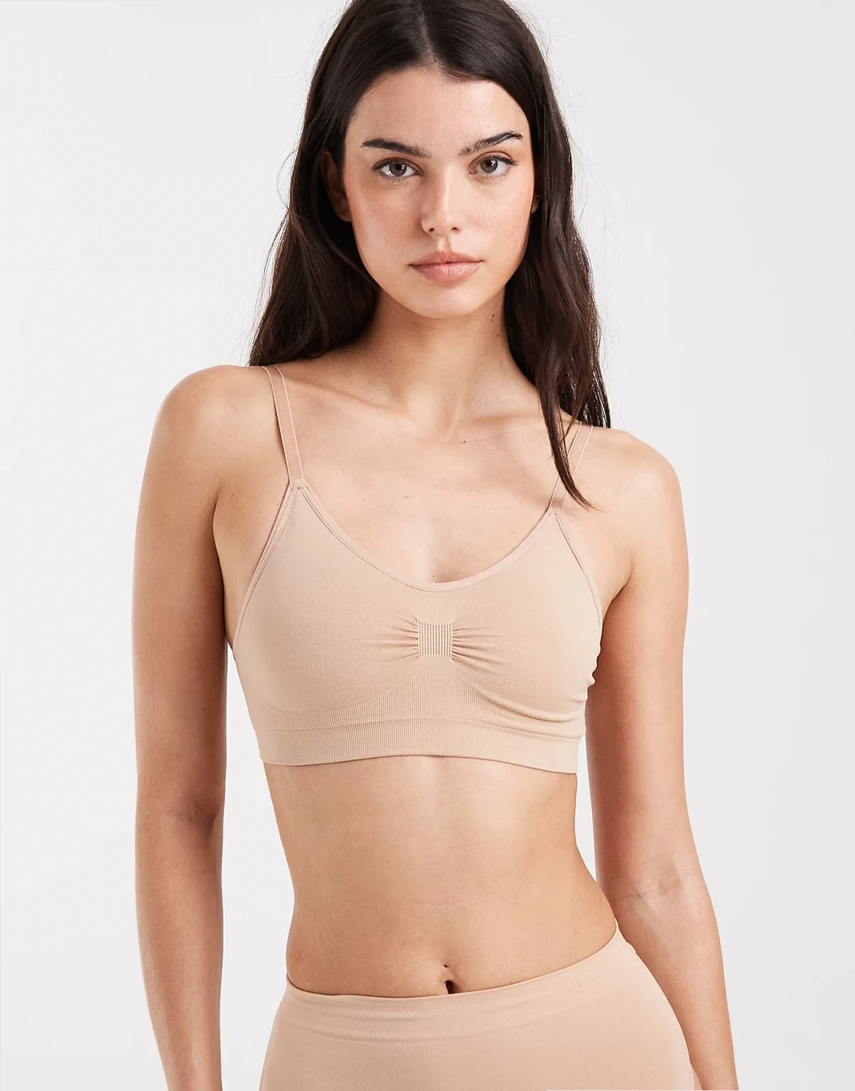 'the perfect' seamless bra in cappuccino