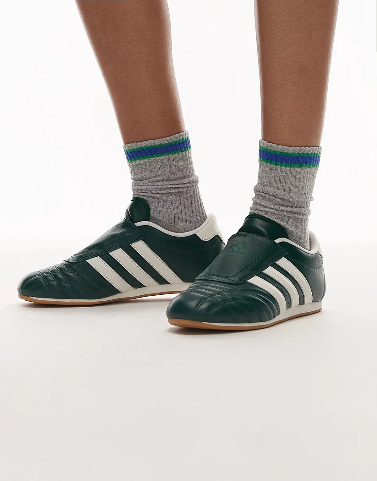 Taekwondo sneakers in dark green