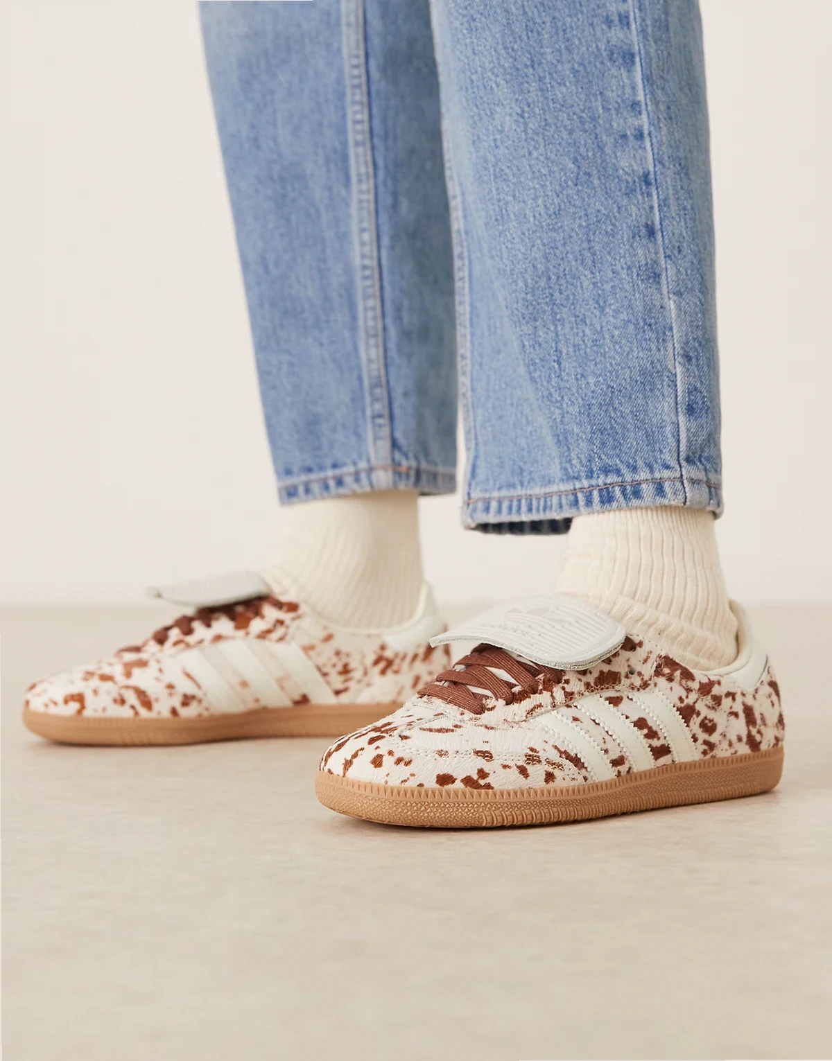 Samba LT sneakers in cow print