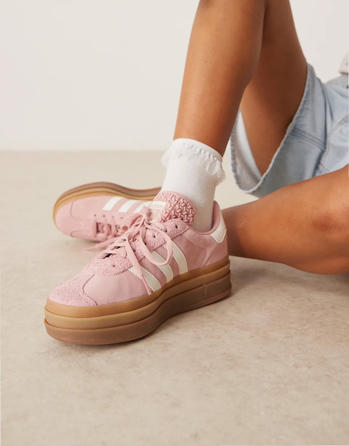 Gazelle Bold sneakers in light pink