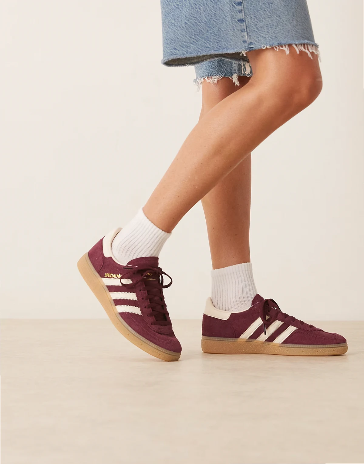 Handball Spezial sneakers in burgundy