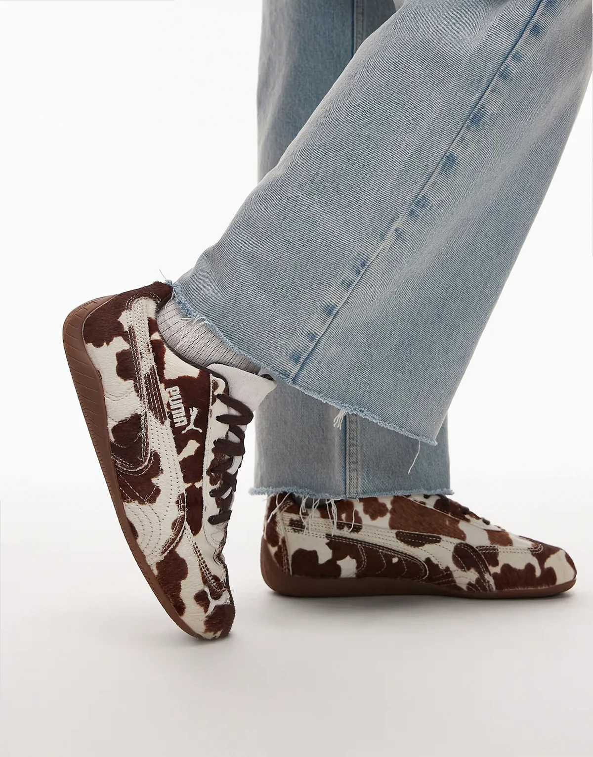 Speedcat OG sneakers in cow print