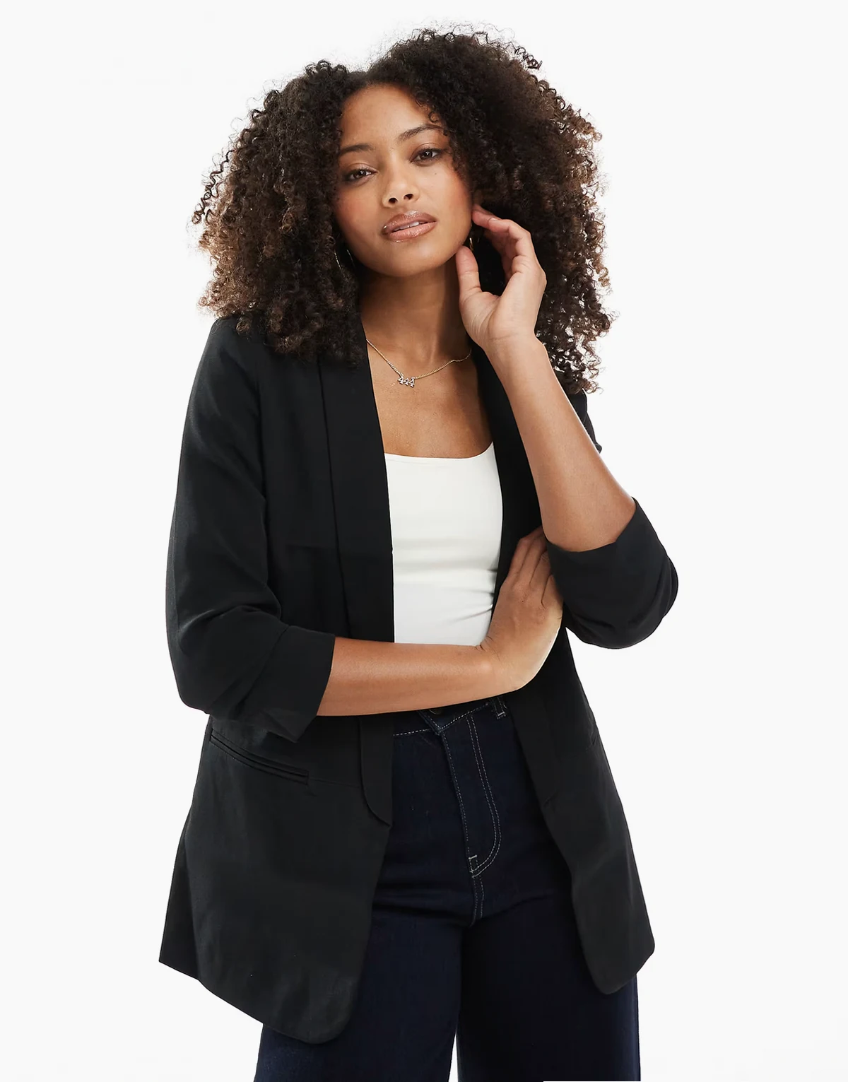 – Eleganter Blazer in Schwarz
