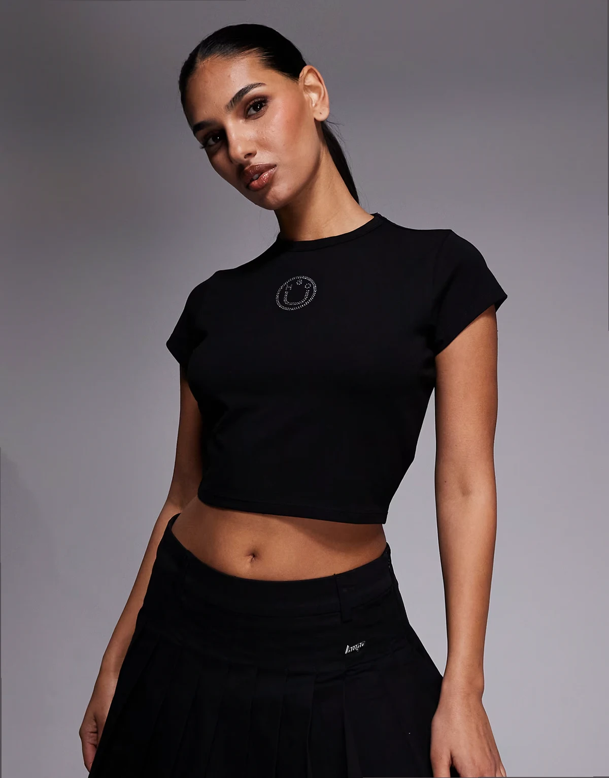 Dome T-shirts in black