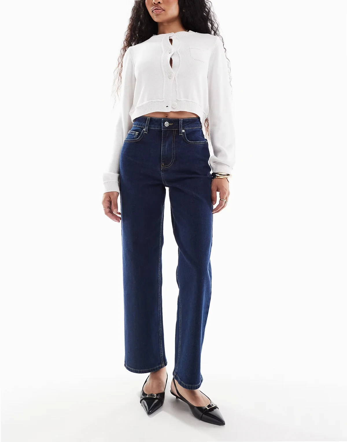 straight leg jean in indigo