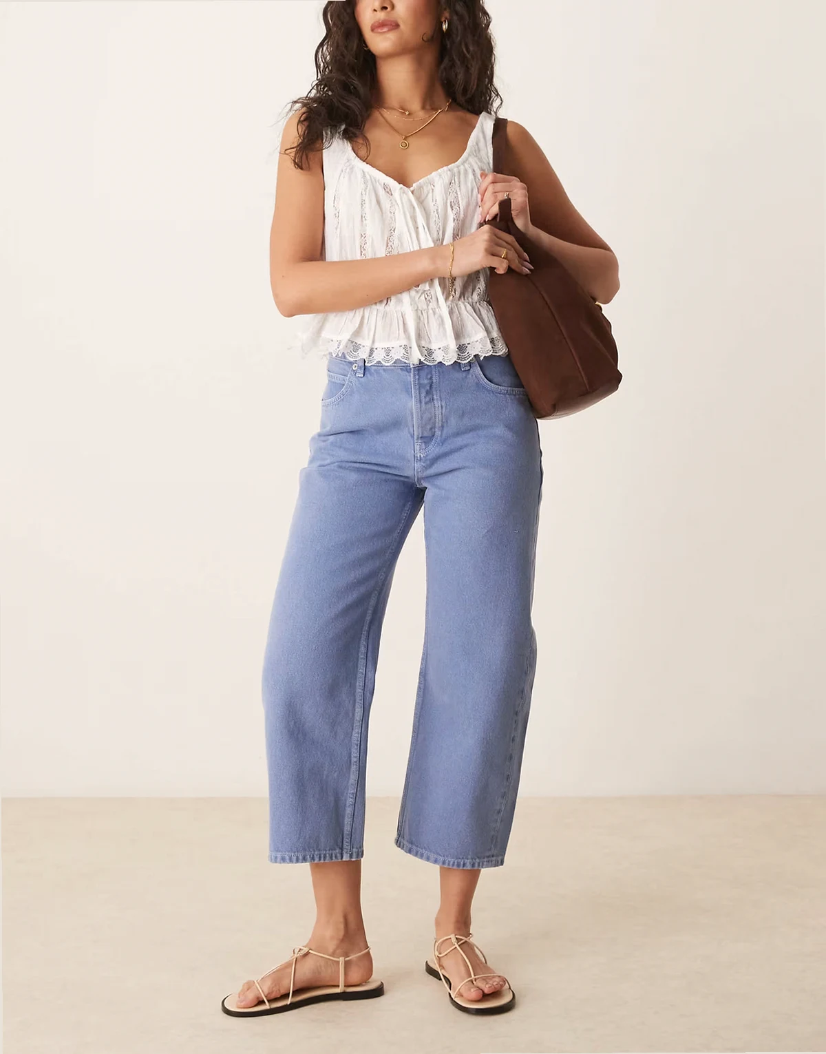 deep trance mid rise straight leg jeans in ocean blue