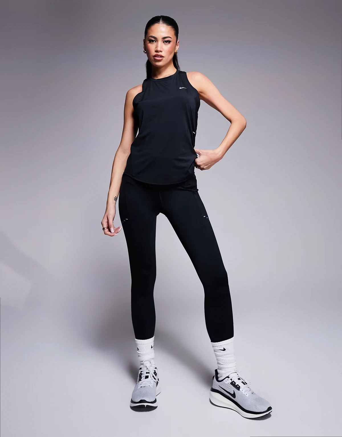 Swift 7/8 leggings in black