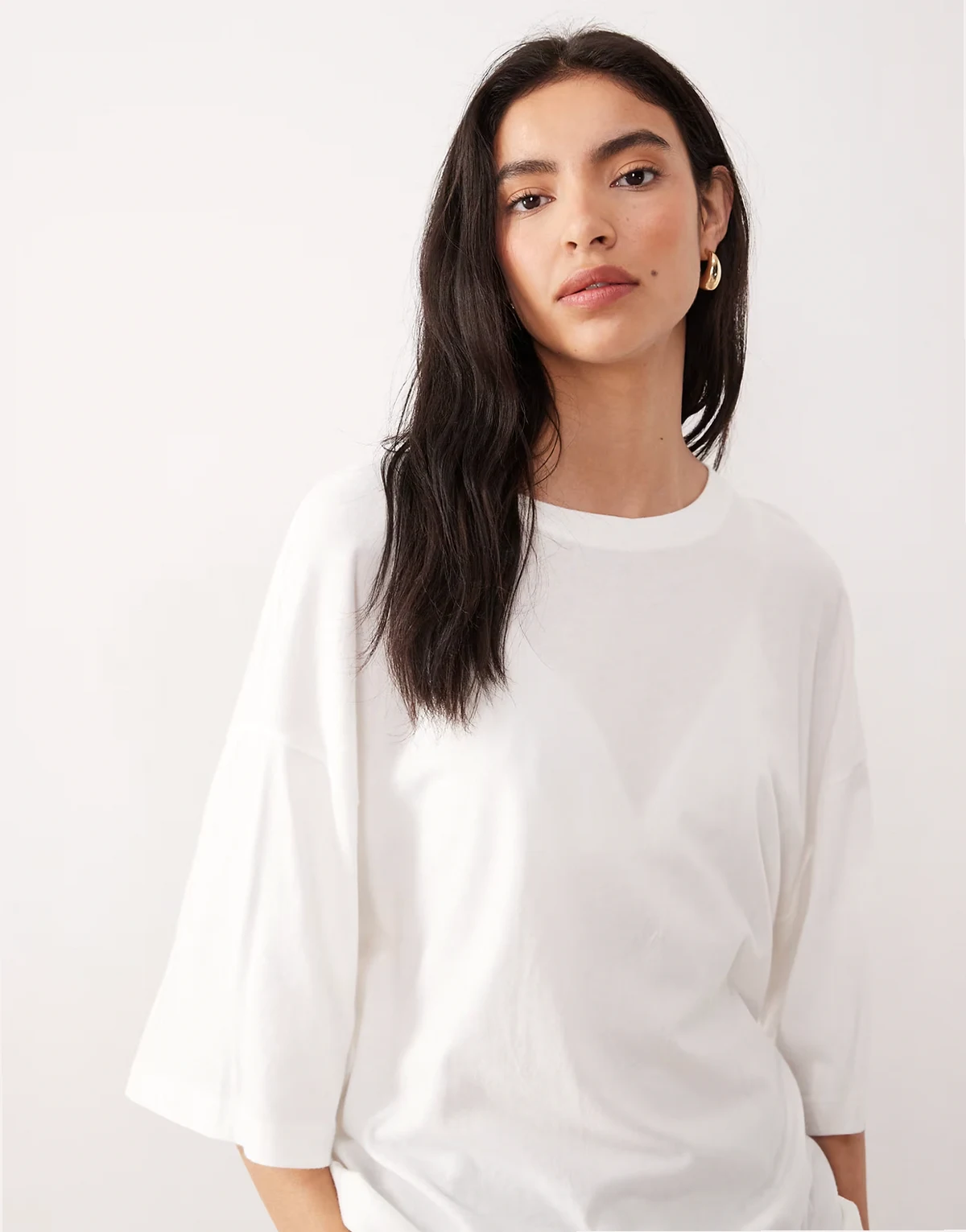 perfect oversized tee in white