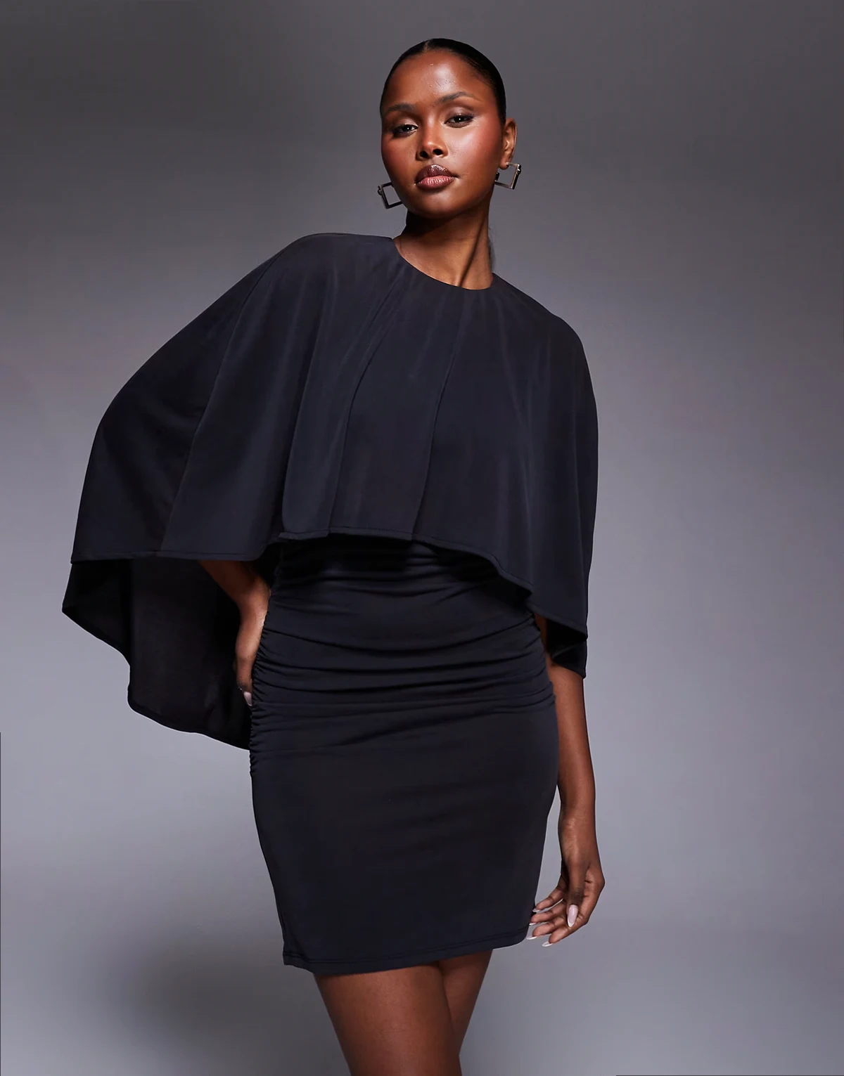 – Minikleid aus Modal in Schwarz