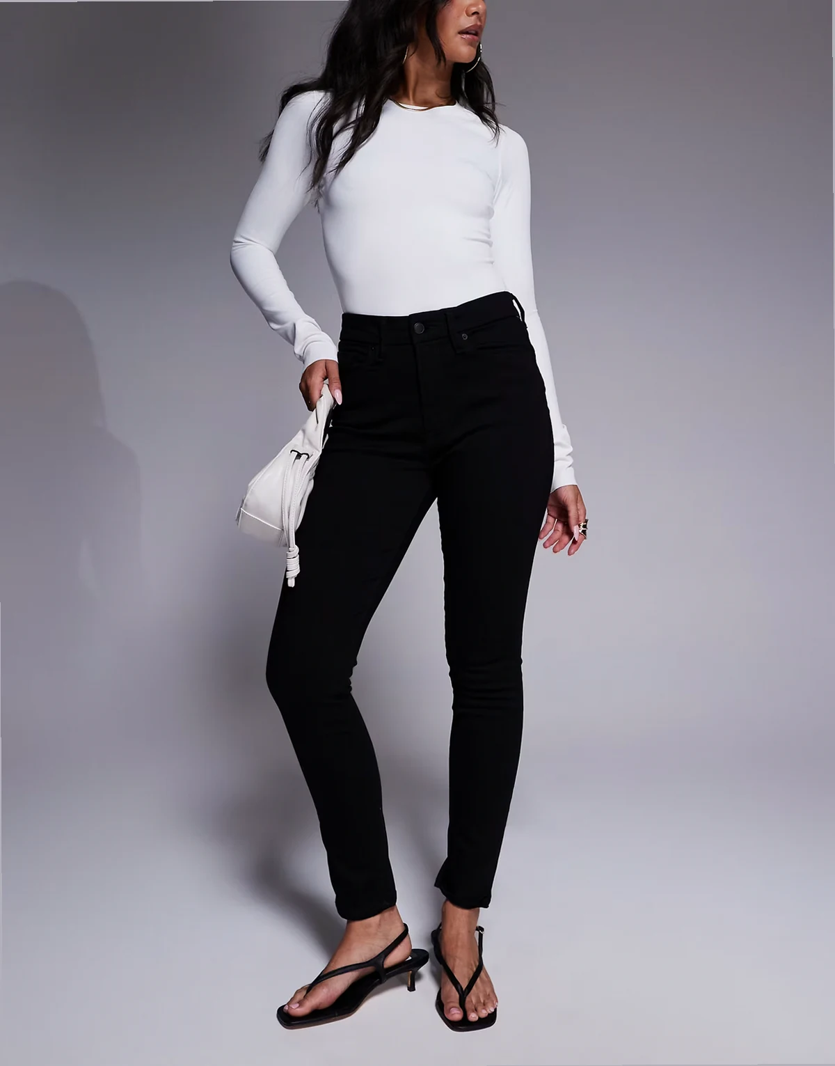 – Good Legs – Enge Jeans in Schwarz