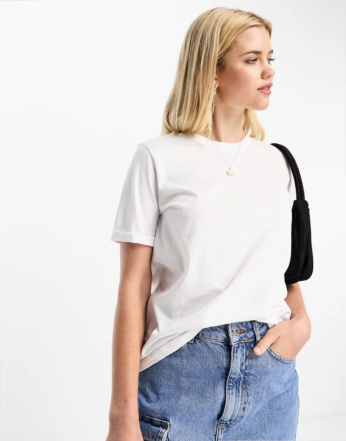 cotton t-shirt in white