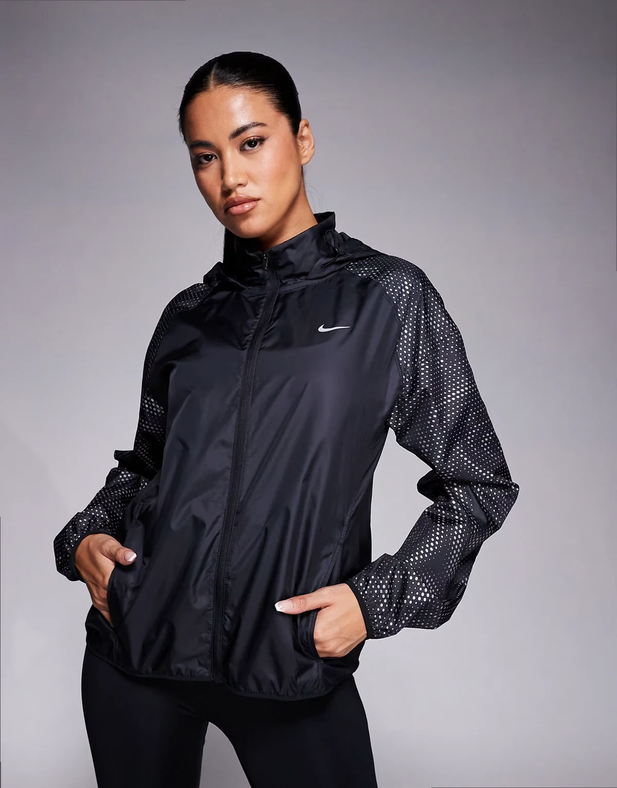 Tempo Flash jacket in black