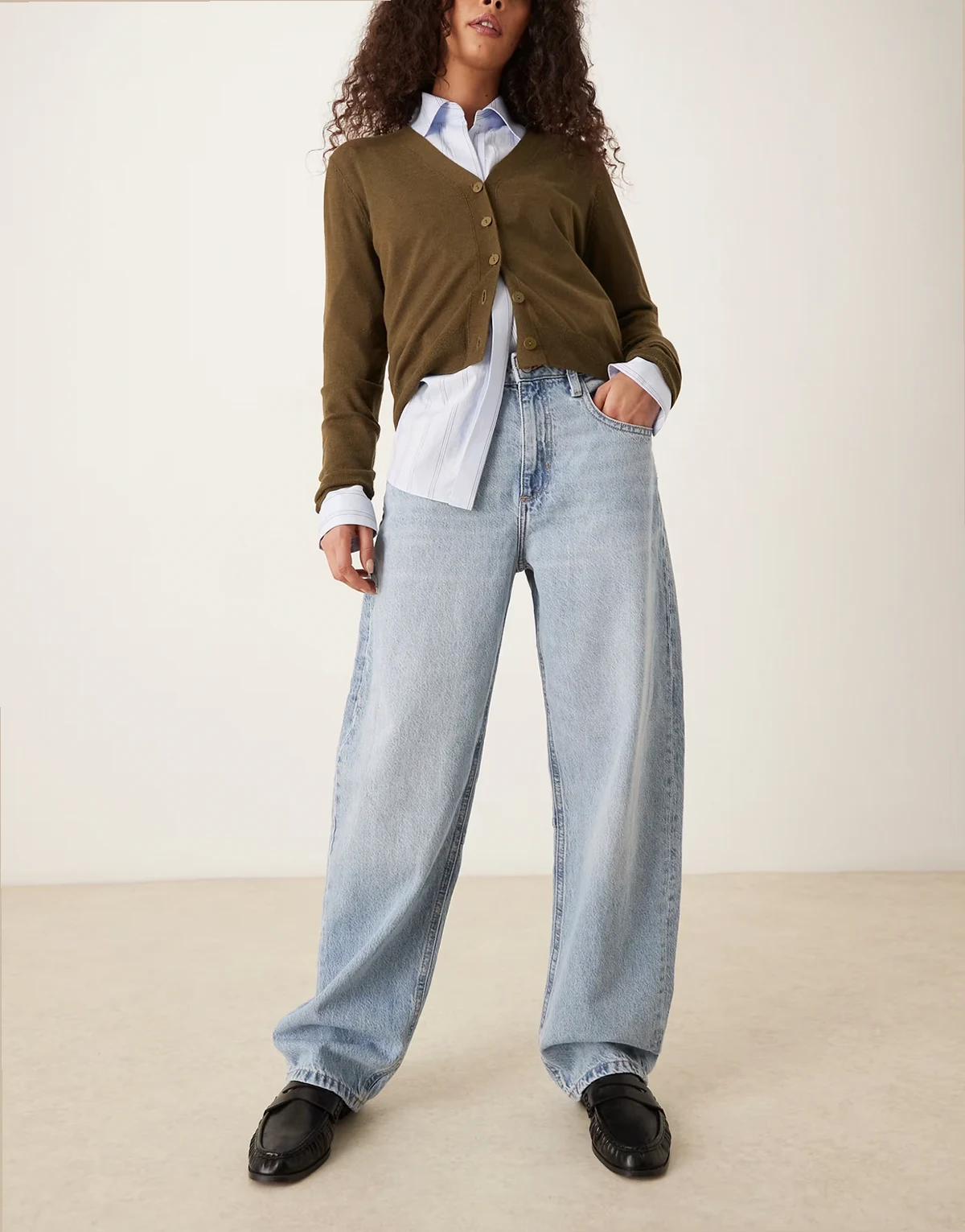 – Bet – Balloon-Jeans in Hellblau