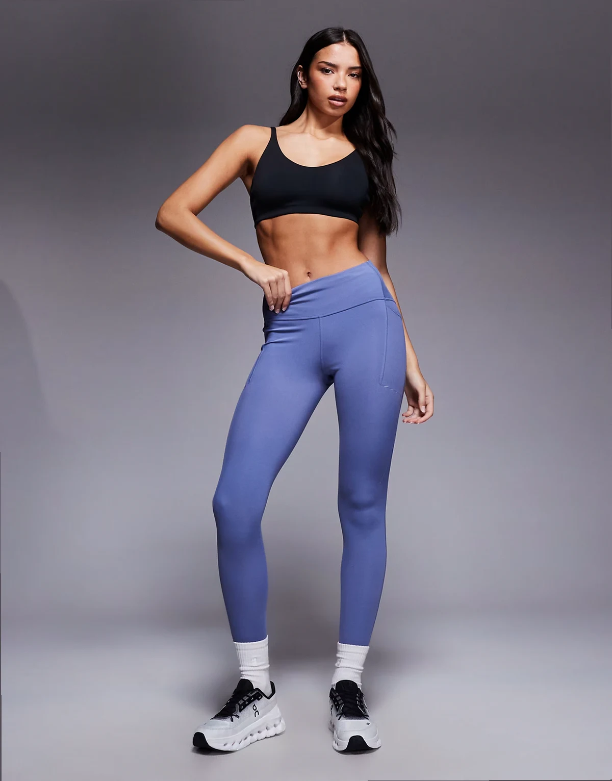 Swift high rise leggings in blue