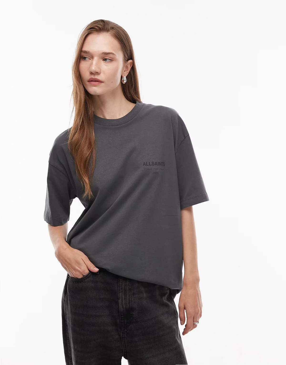 underground etta t-shirt in gray
