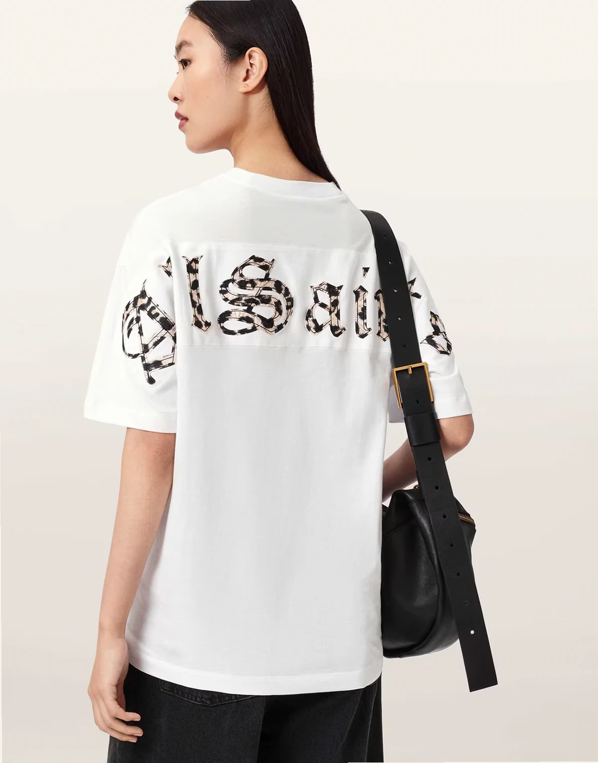 fuse etta short sleeve t-shirt in optic white