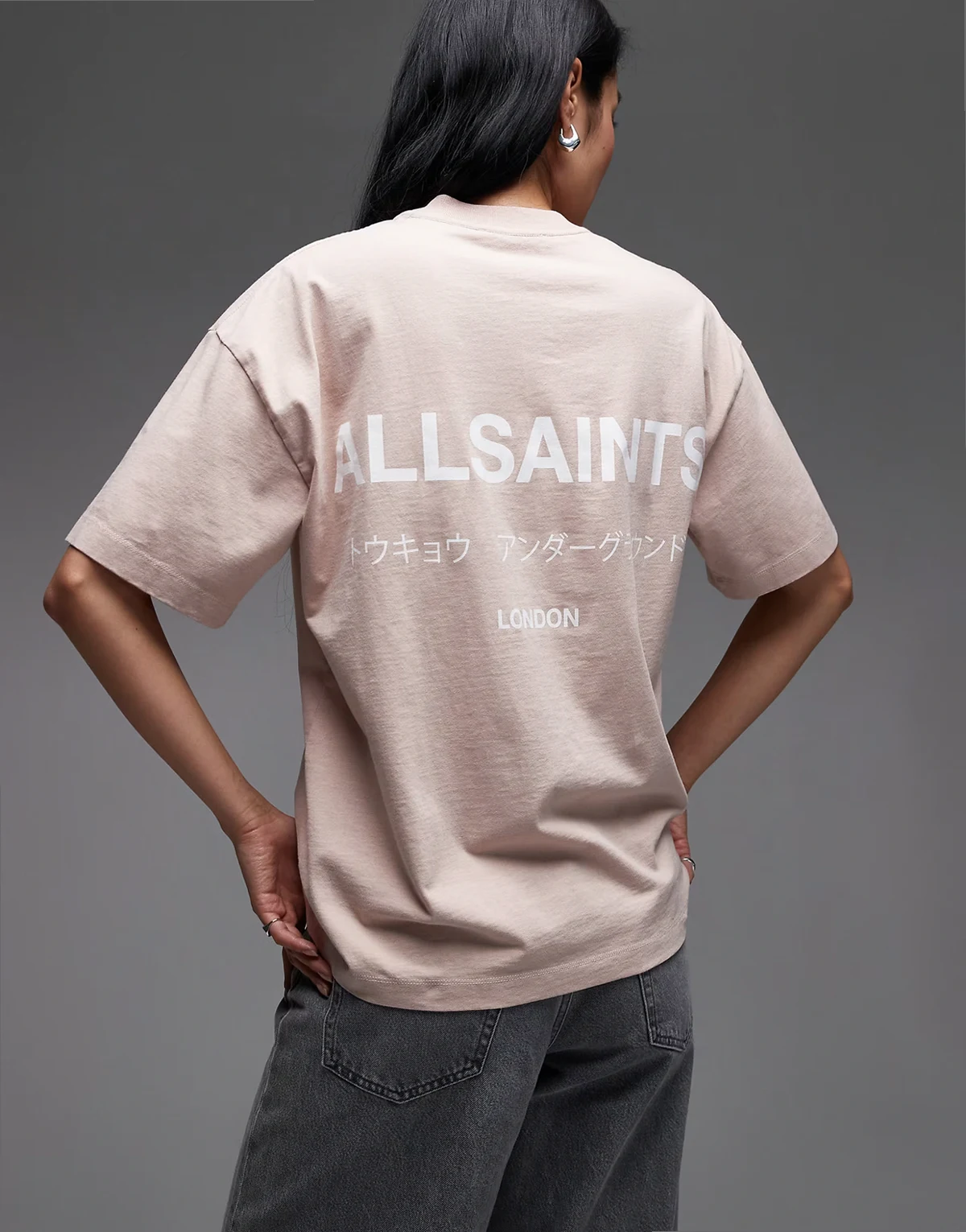 underground etta t-shirt in blush pink
