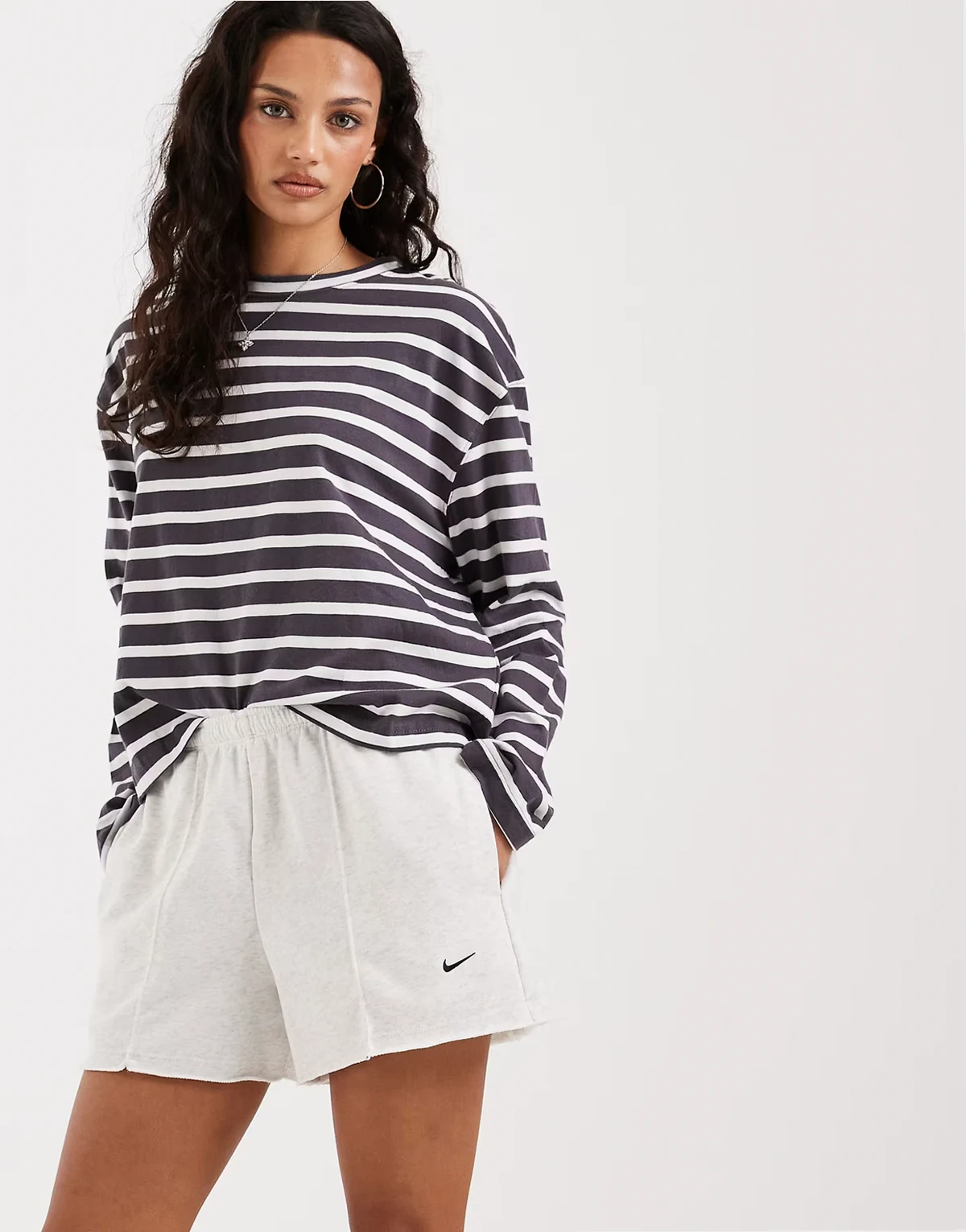 Chill terry shorts in gray