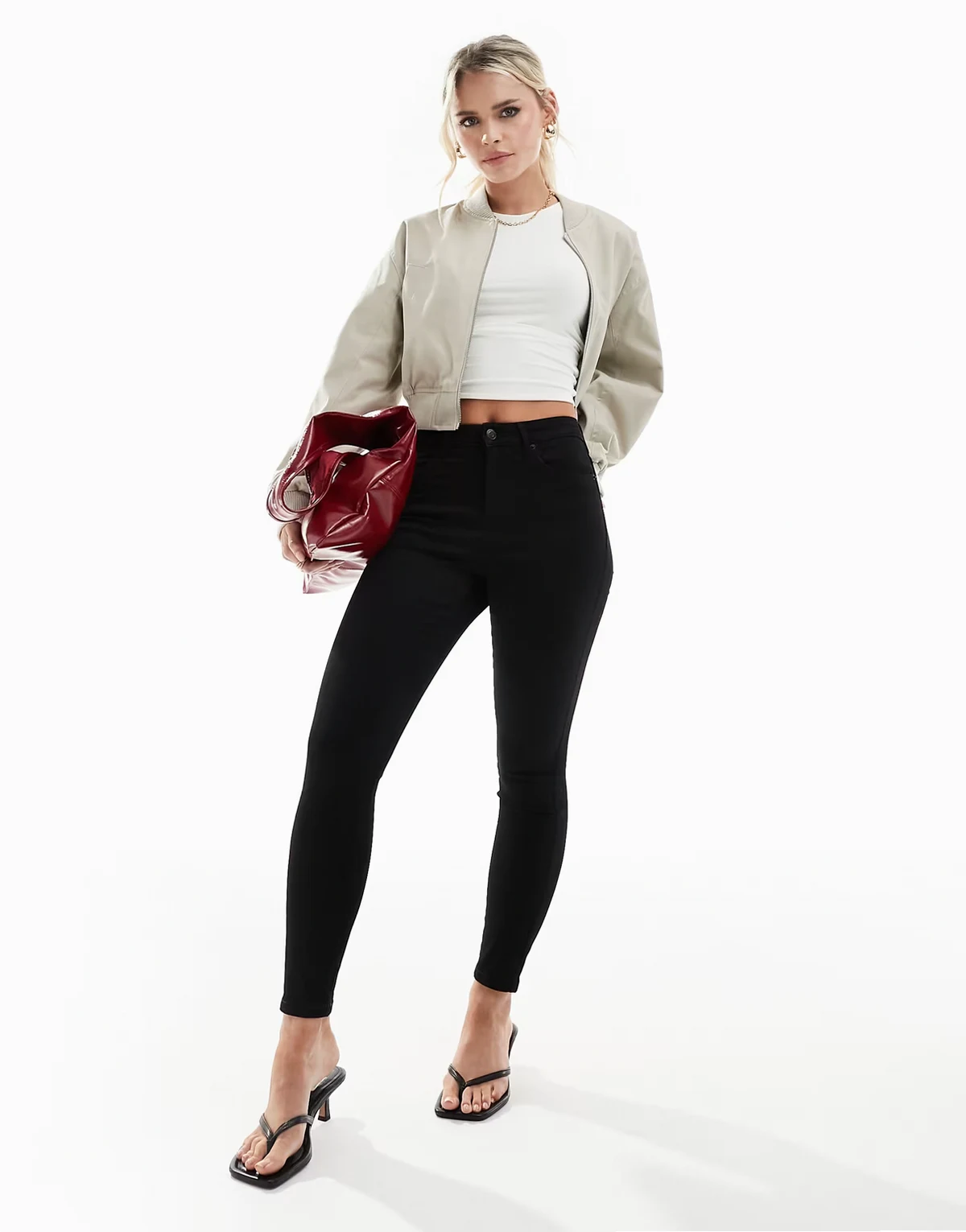 Sophia skinny jeans in black