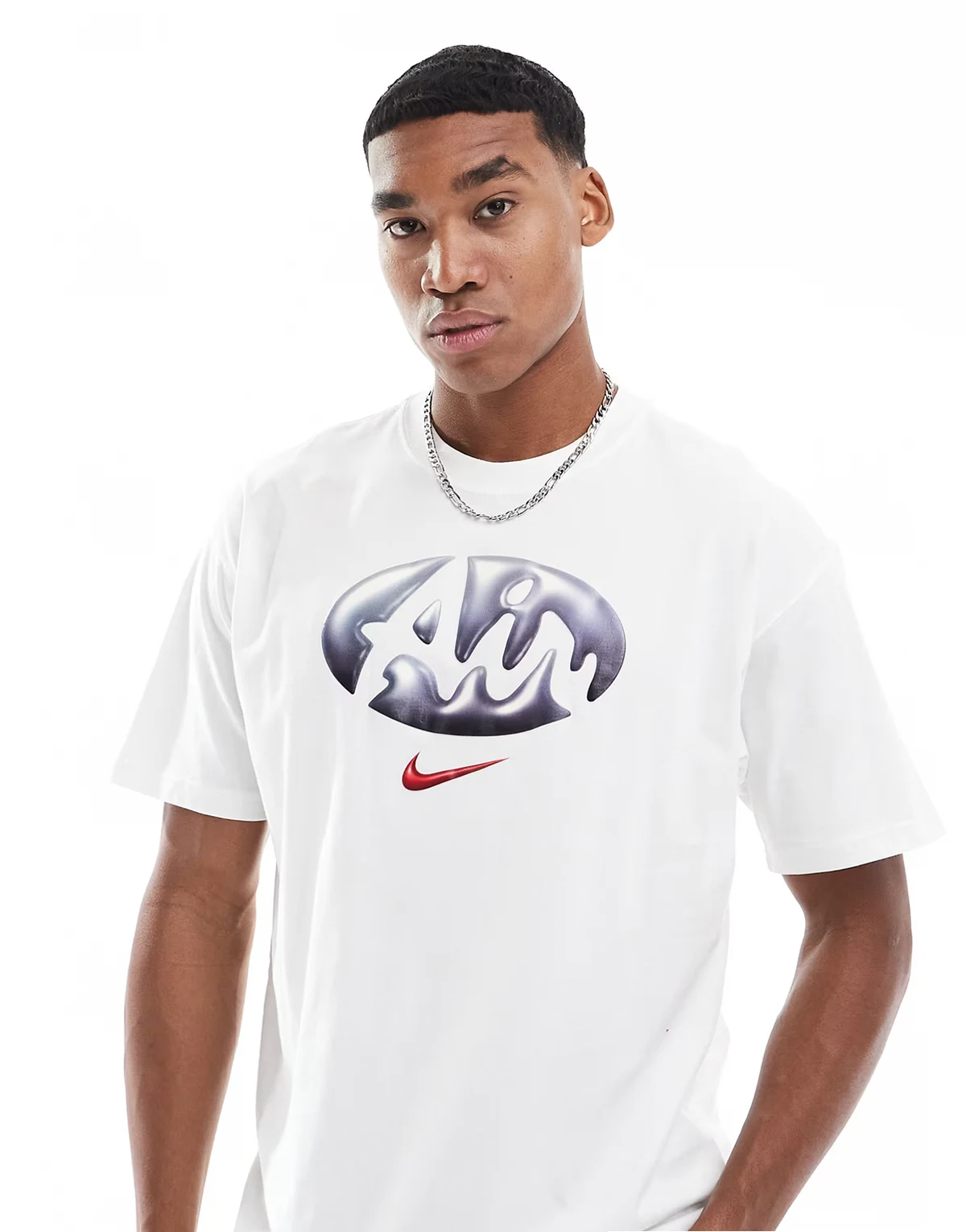 Air Max Day logo t-shirt in white