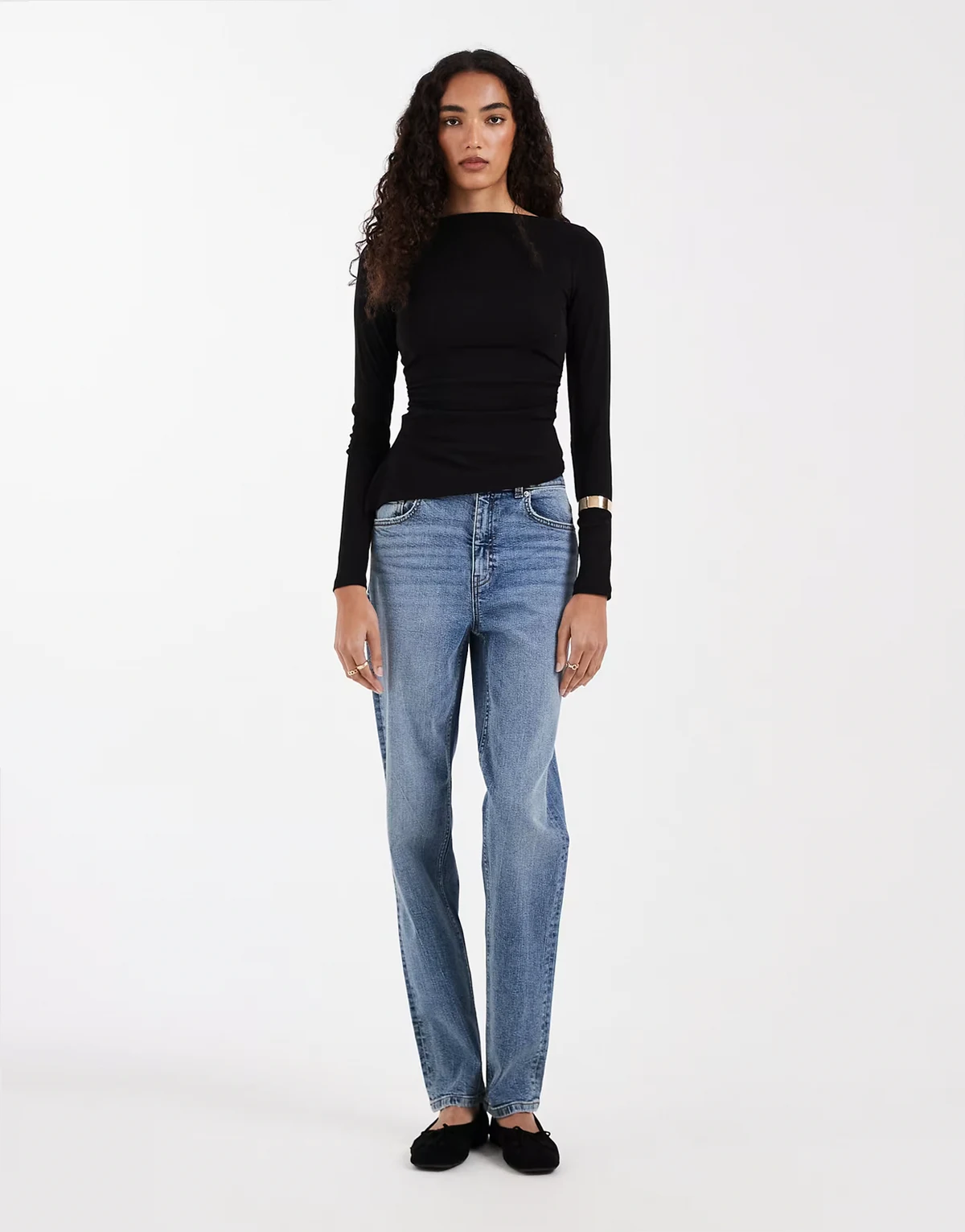 ASOS DESIGN Tall – Bequeme Slim-Fit-Jeans in Vintage-Waschung