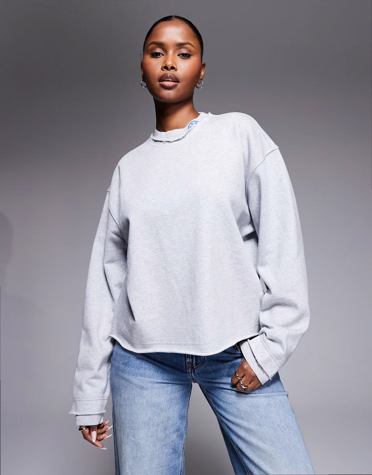 Dismudge sweatshirt in gray