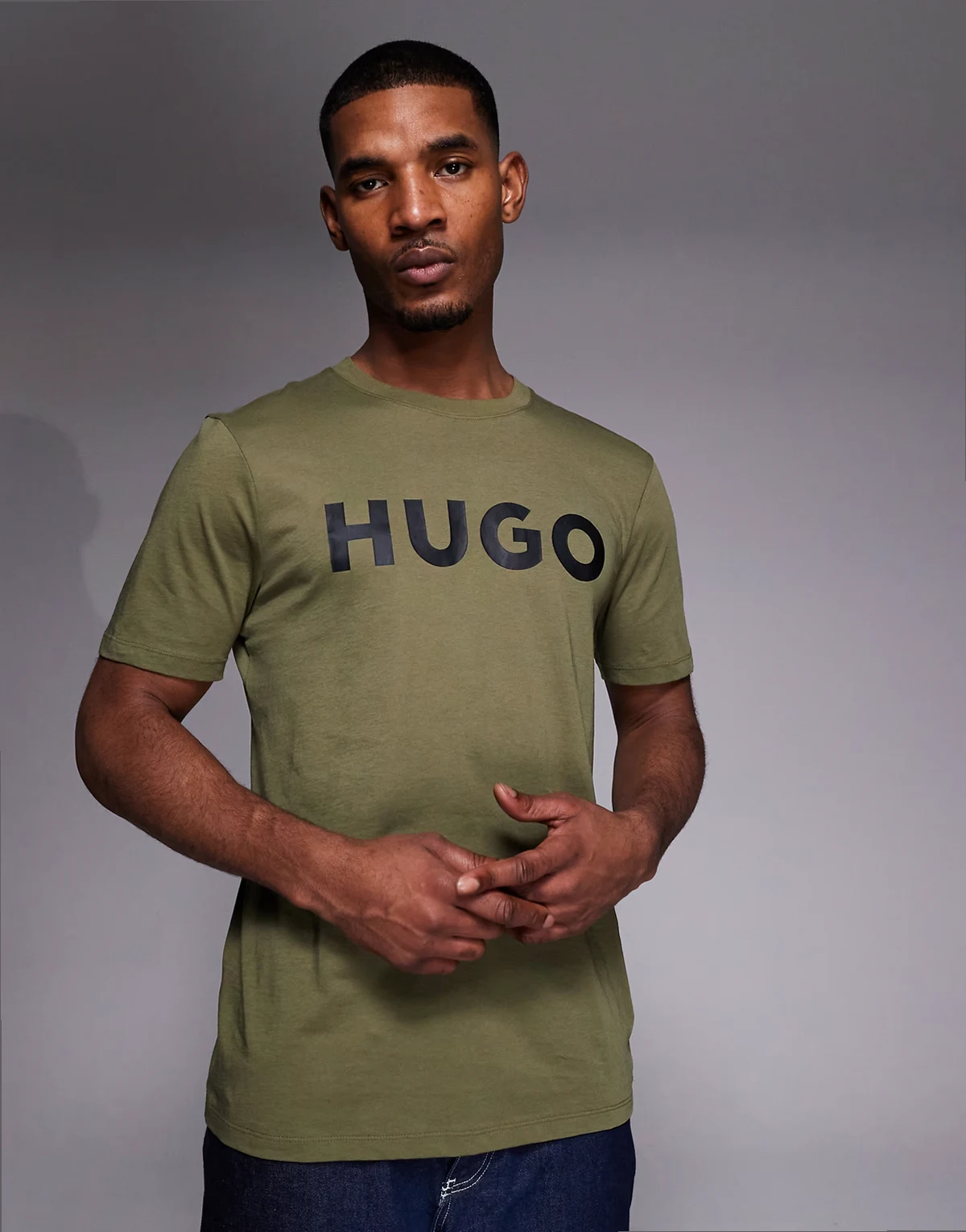 – Dulivio – Zielony T-shirt z logo