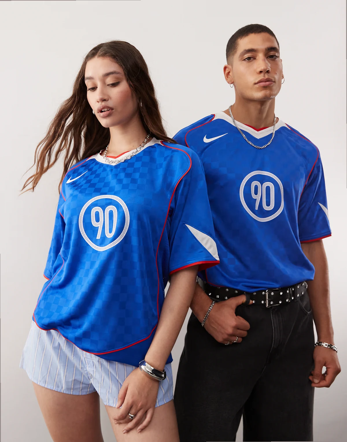 T90 soccer shirt in blue
