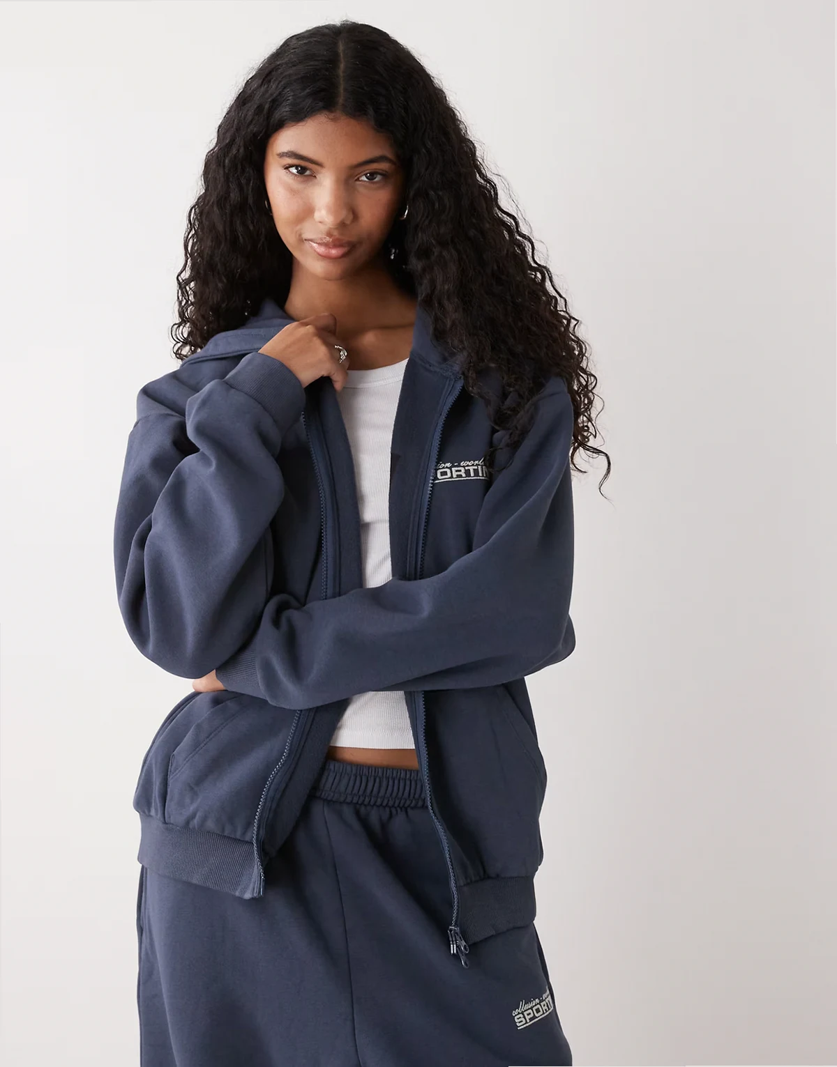 vintage wash oversized hoodie - part of a set