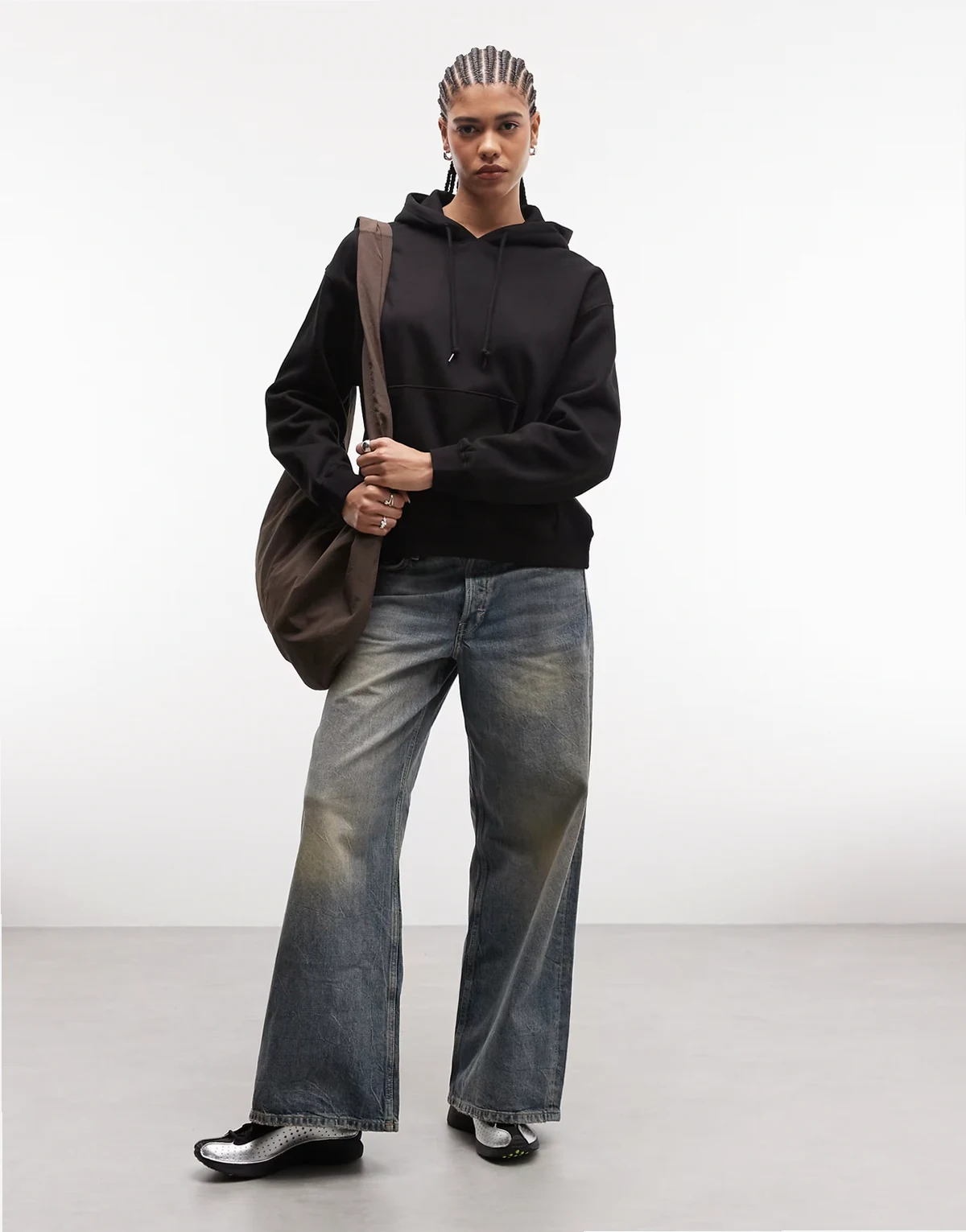 – Essence – Kapuzenpullover in Schwarz