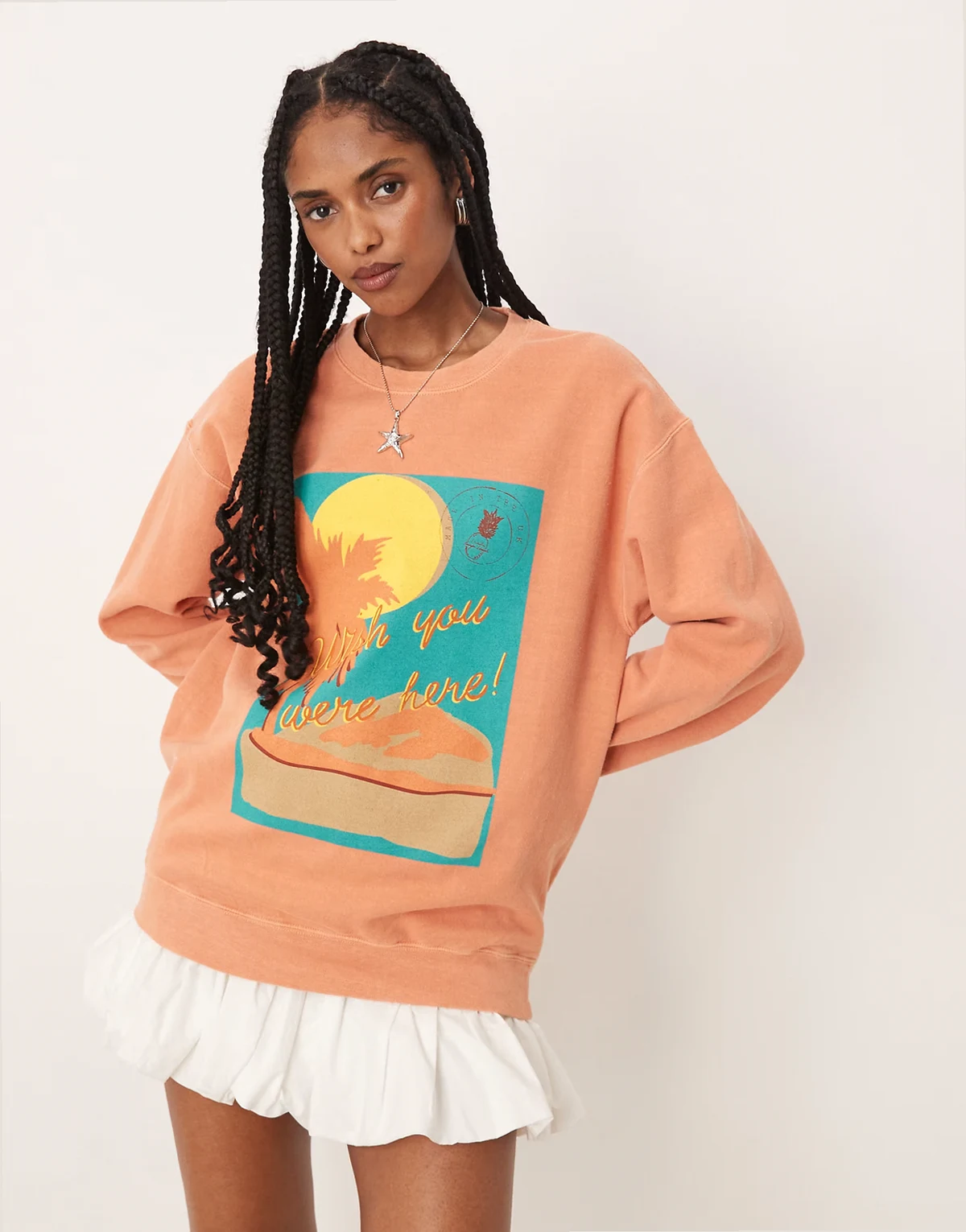 Isabelle Pennington-Edmead postcard sweatshirt