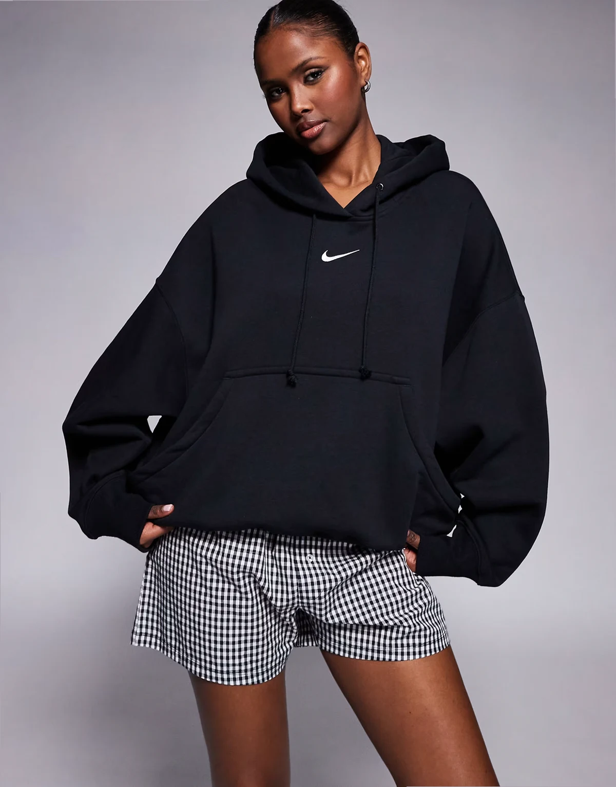 Phoenix Fleece hoodie in black