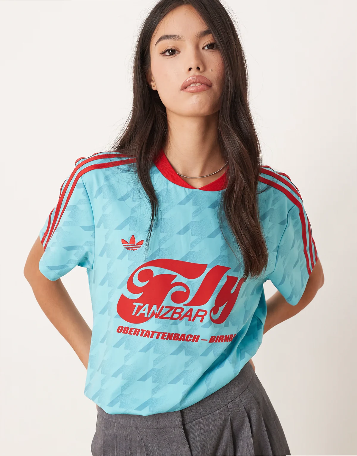 soccer jersey in blue