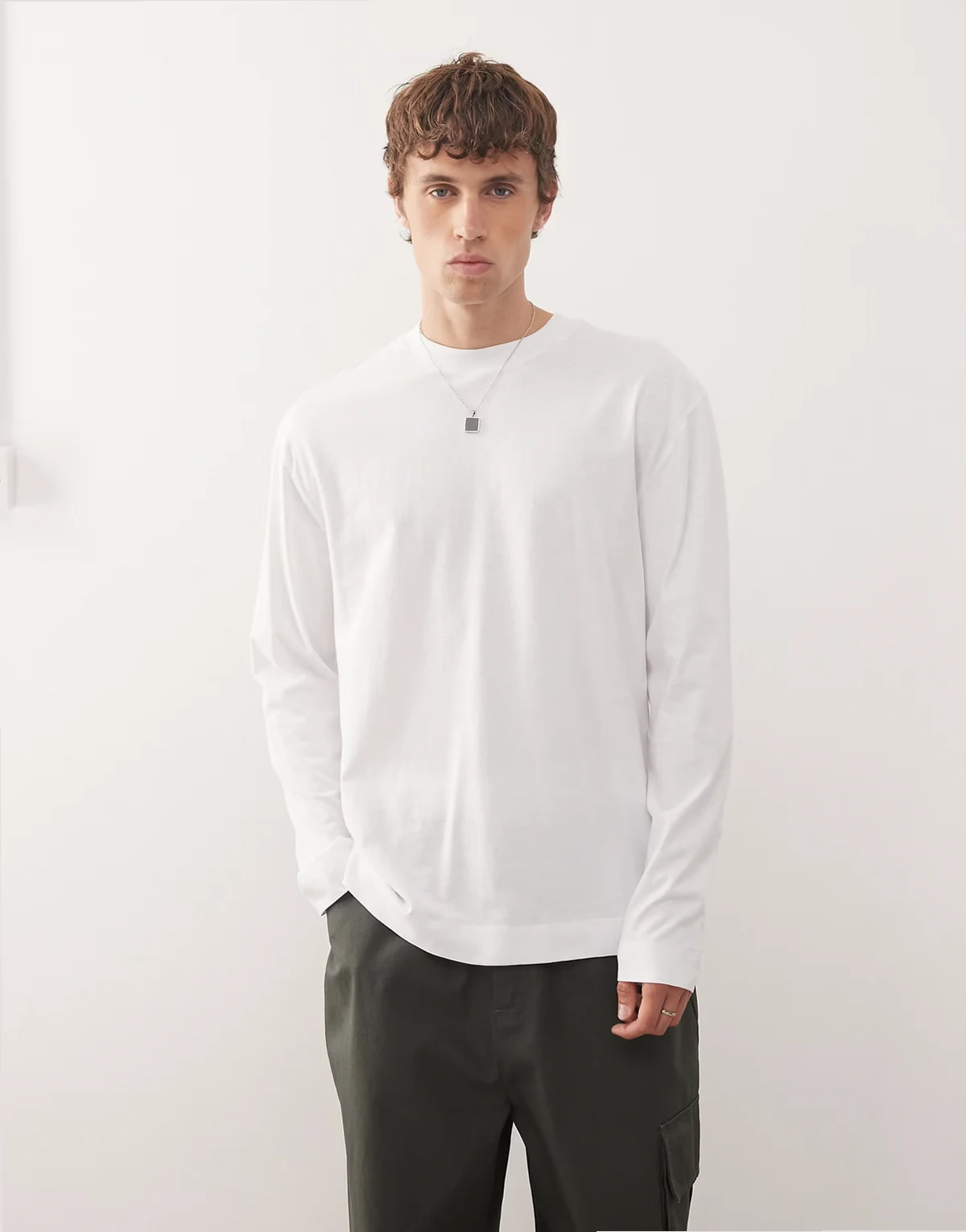 long sleeve t-shirt in white