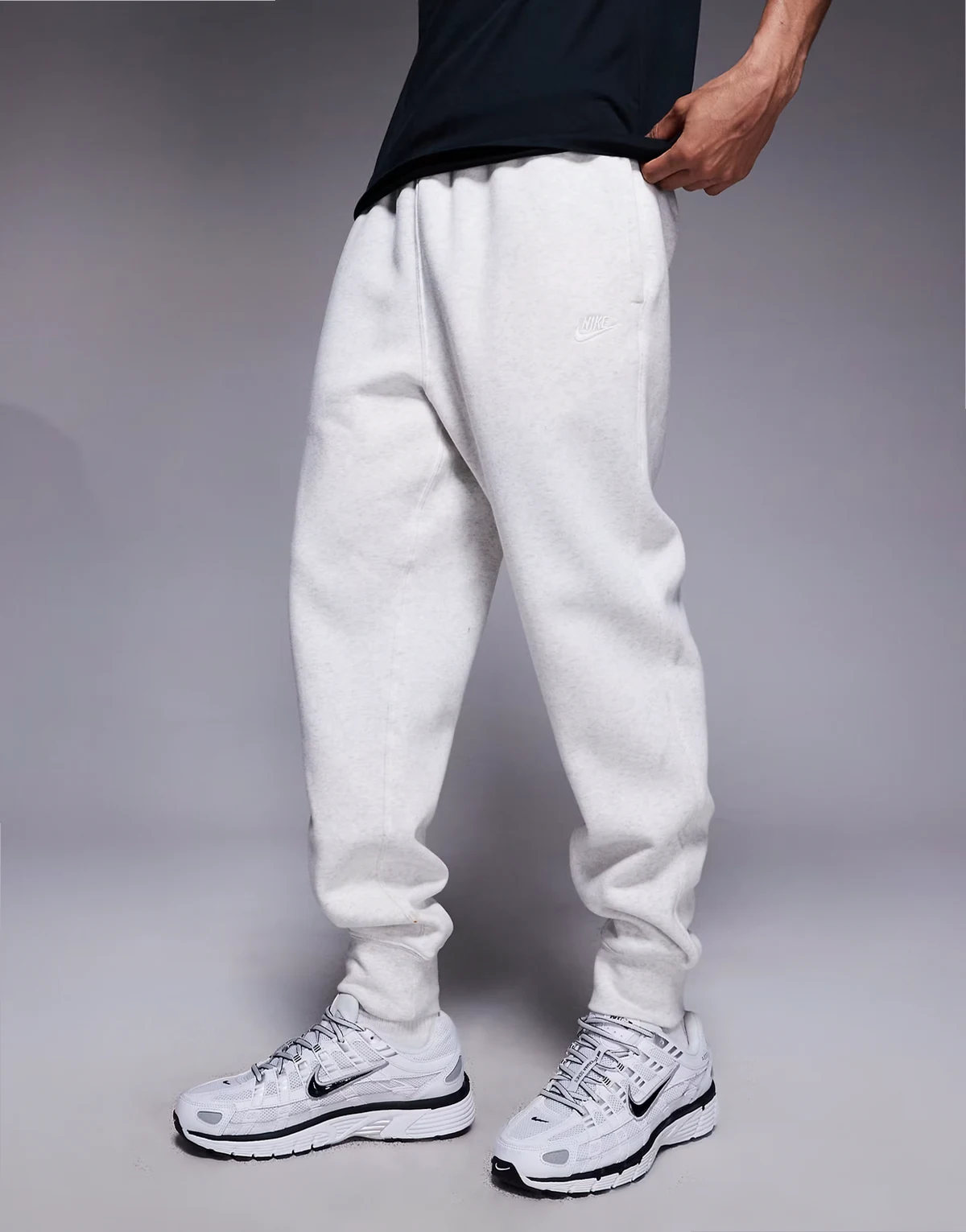 Club cuffed sweatpants in gray