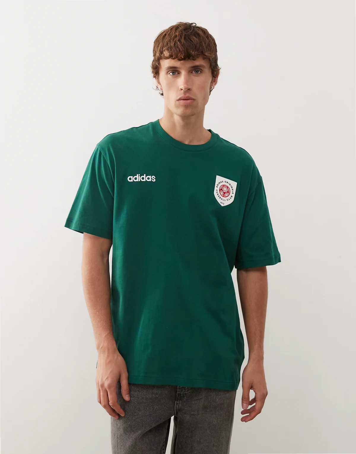athletic t-shirt in dark green
