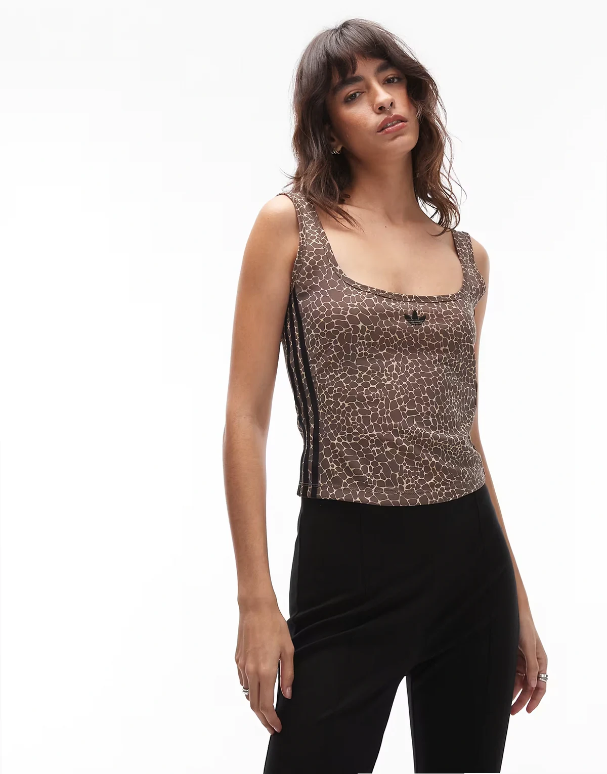 tank top in giraffe print