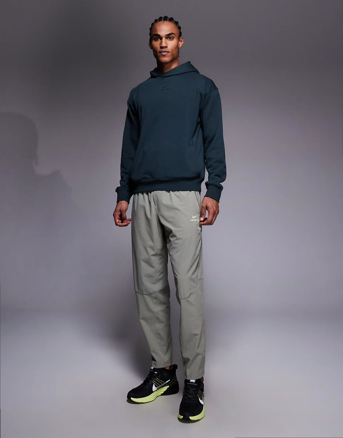 Nike Pro Training Dri-FIT sweatpants in khaki