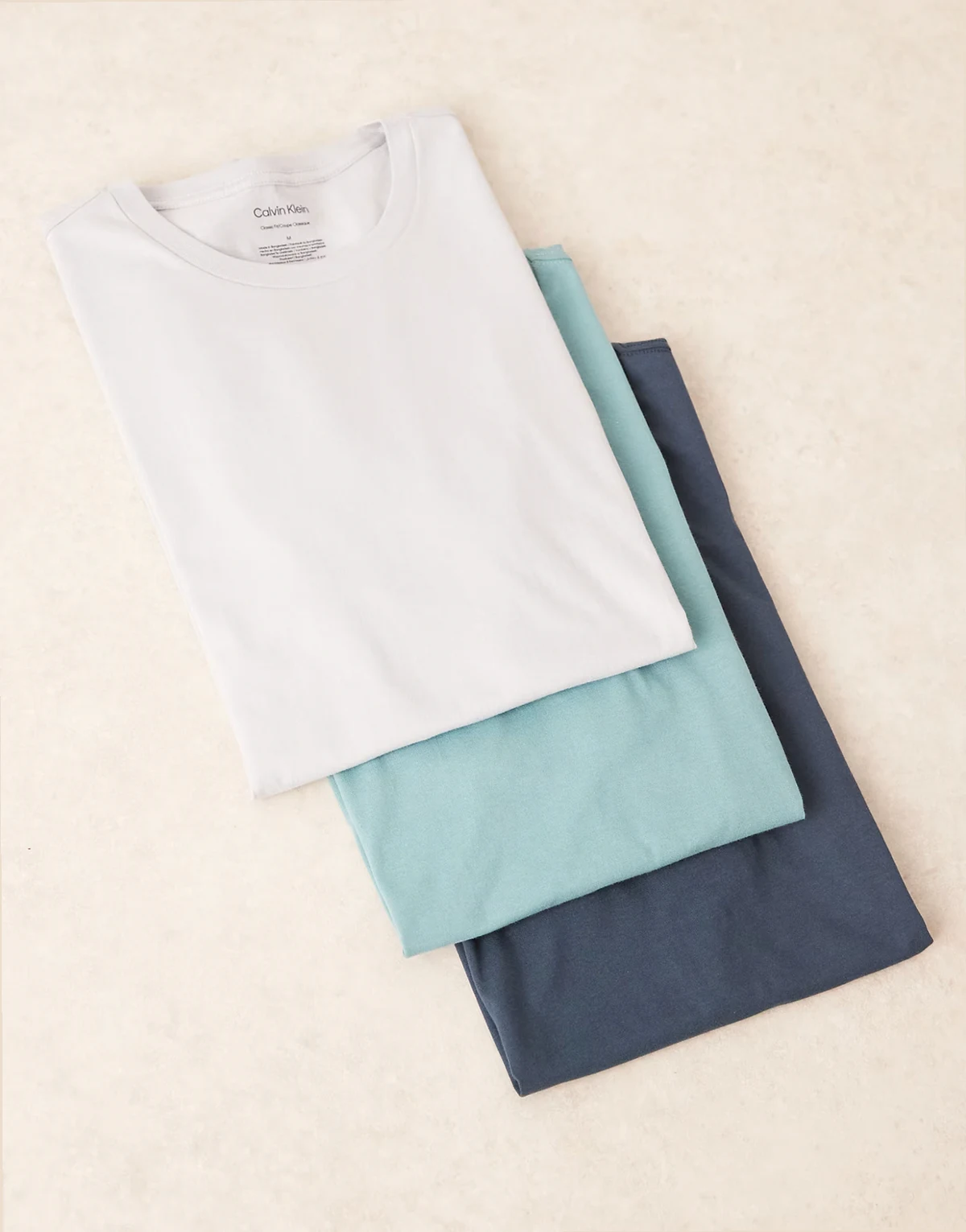 – 3er-Pack T-Shirts in Marineblau/Grau/Blau