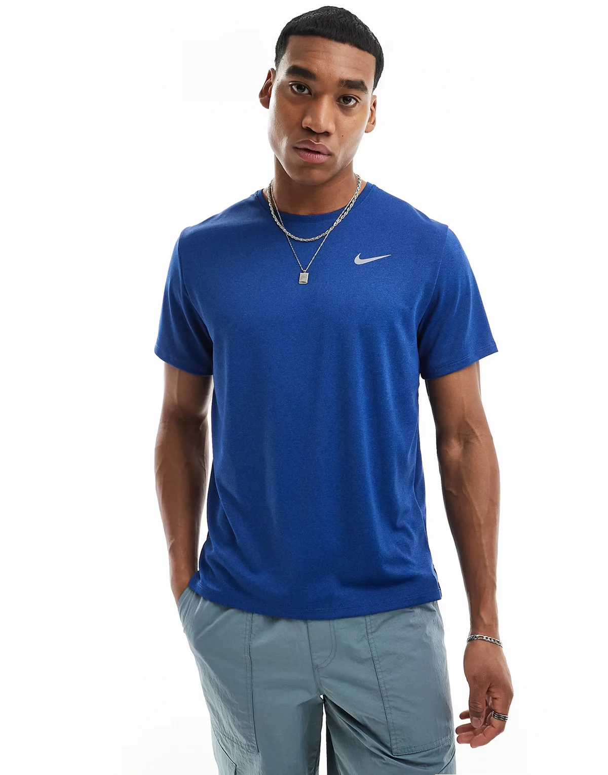 Miler Dri-FIT T-shirt in royal blue