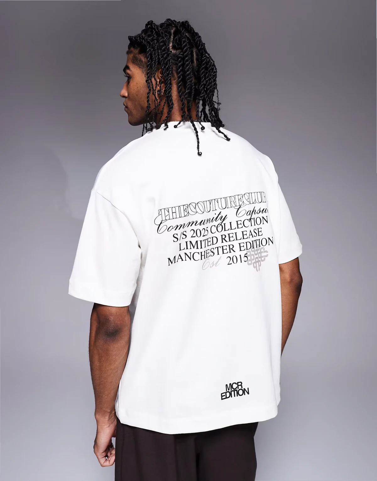 community capsule t-shirt in white