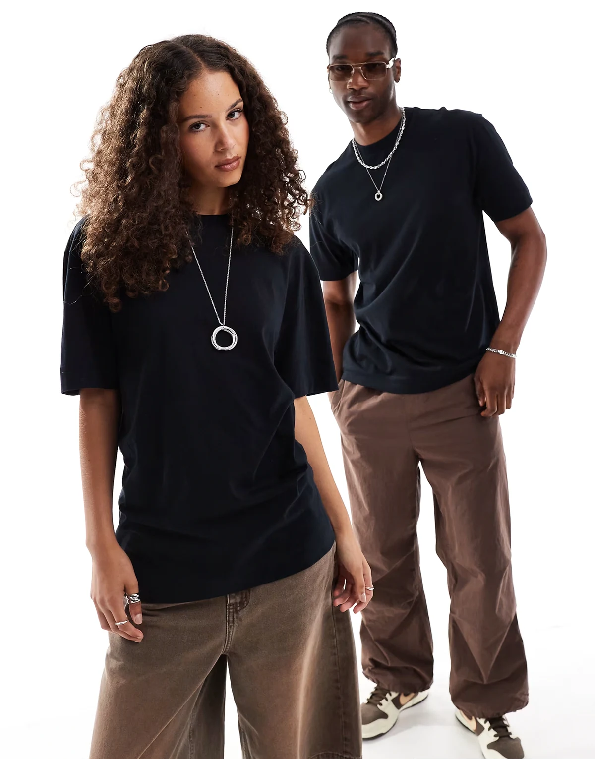 Unisex t-shirt in black
