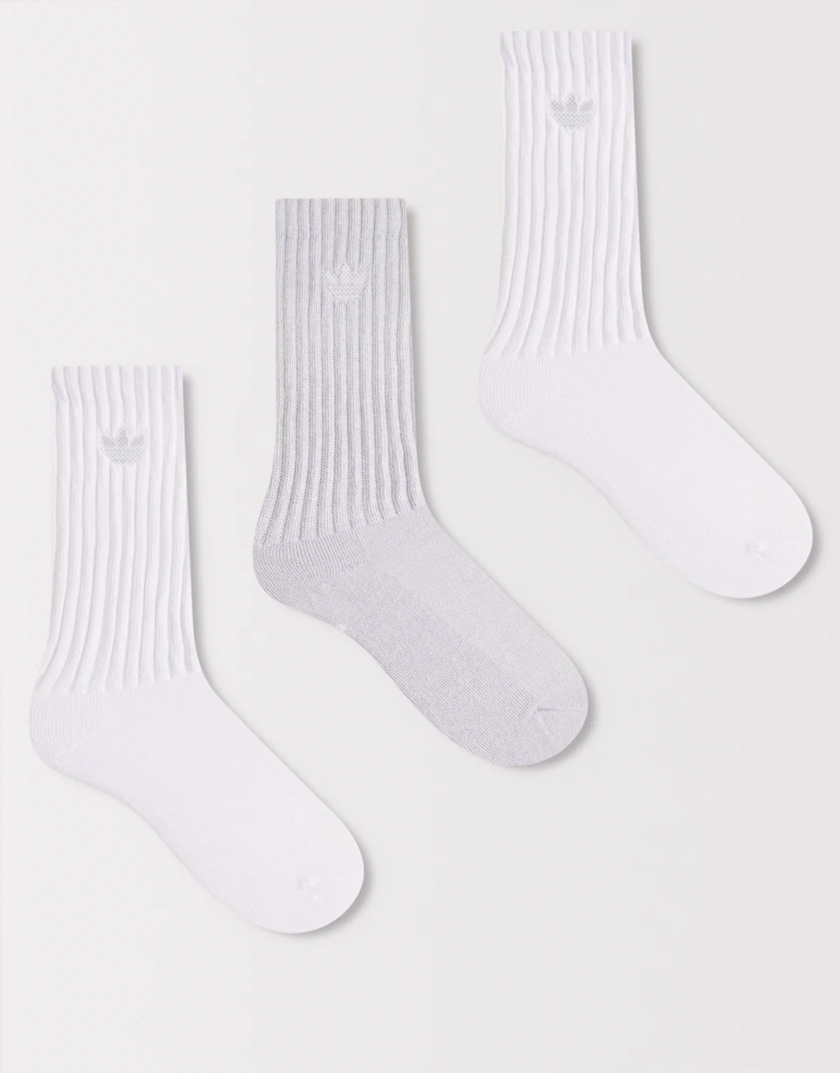Leg Warmer 3 pack socks in white
