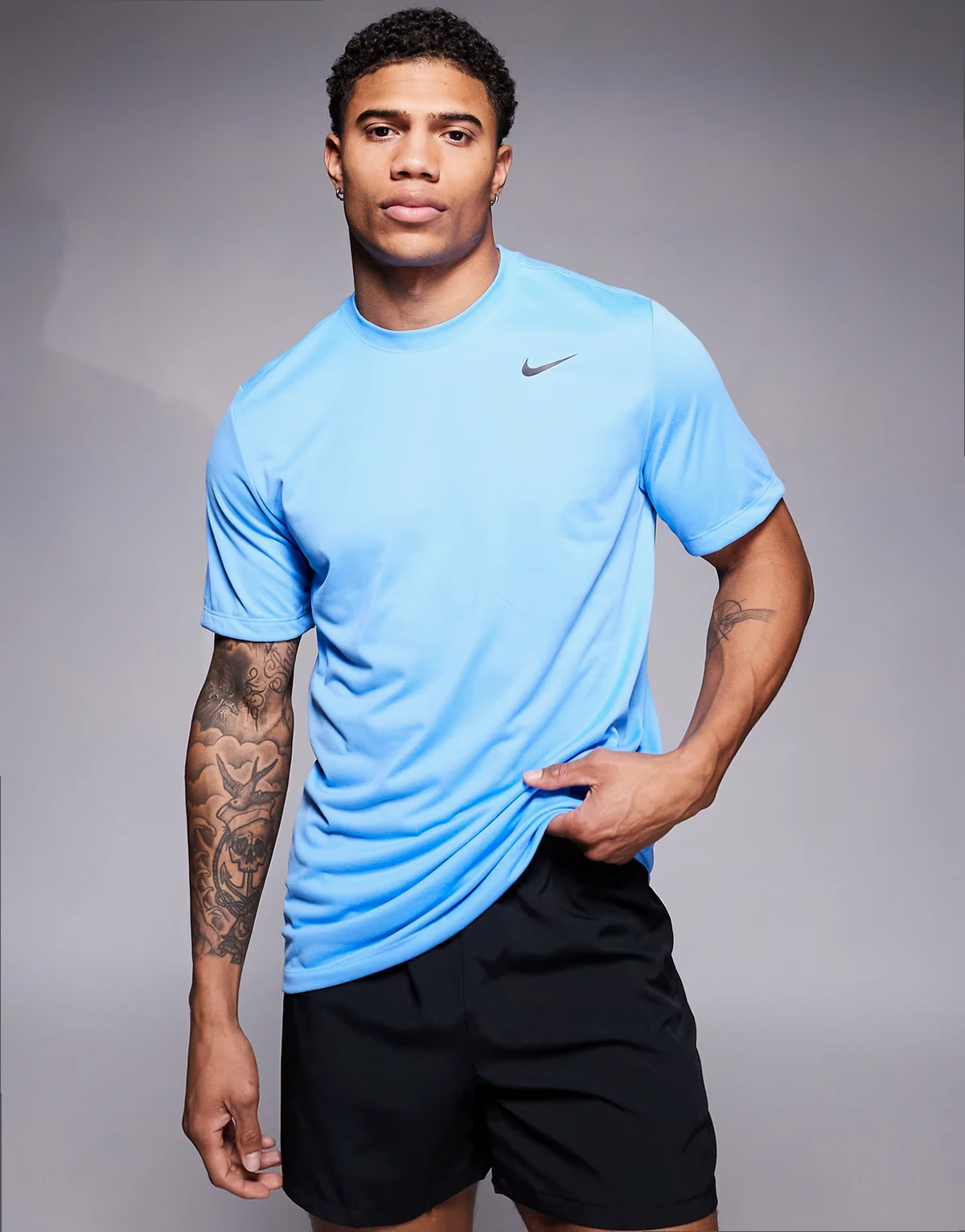 Reset t-shirt in light blue