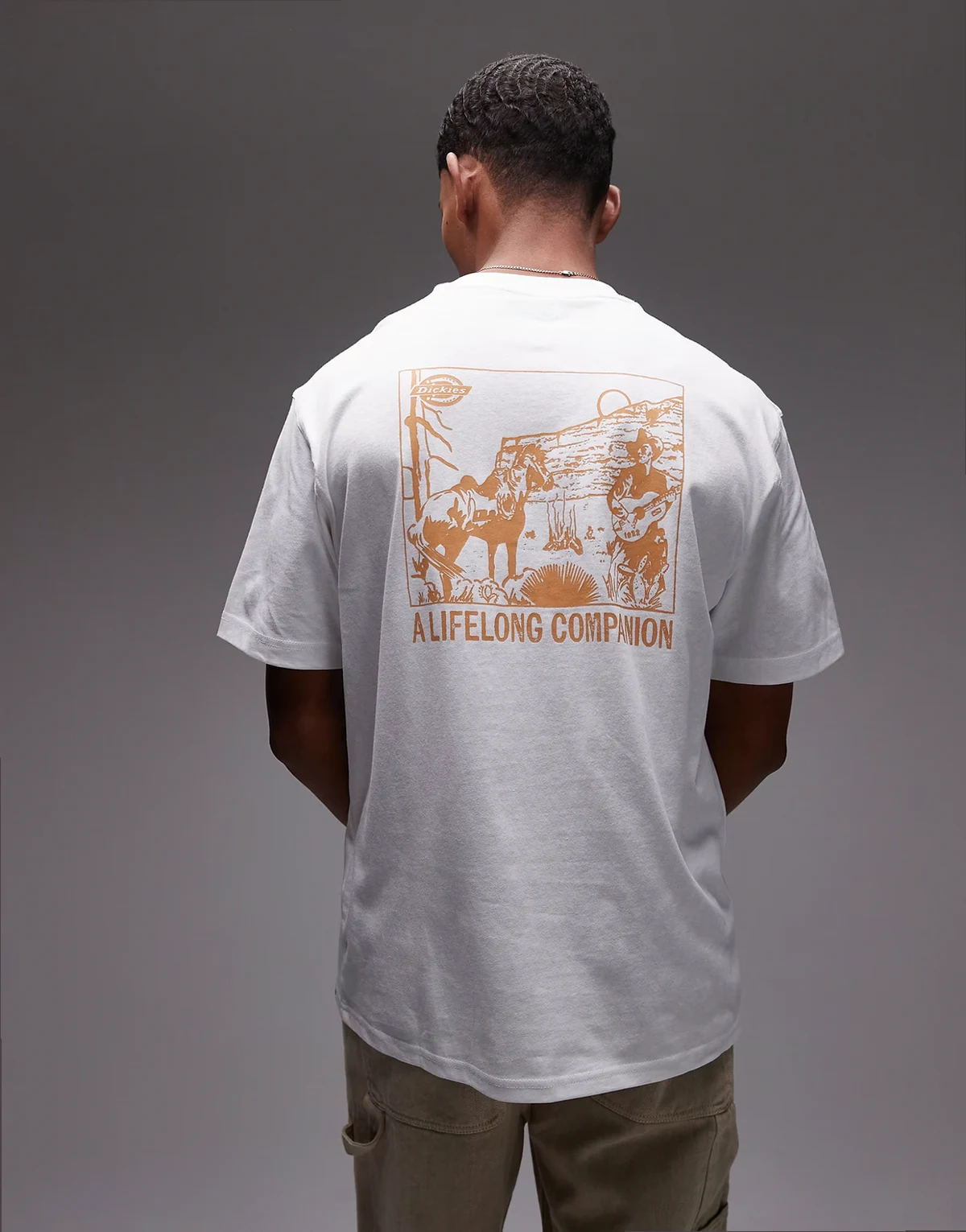 Companion T-shirt in white